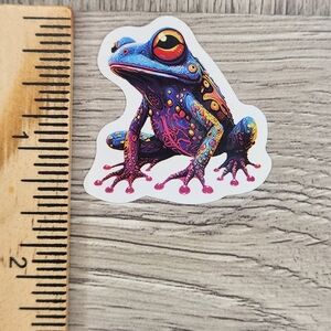 10/$10 Stickers Psychedelic Frogs Frog Sticker